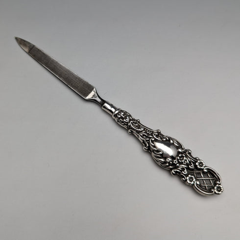 1897 年英國古董純銀手柄指甲銼 L Bennett